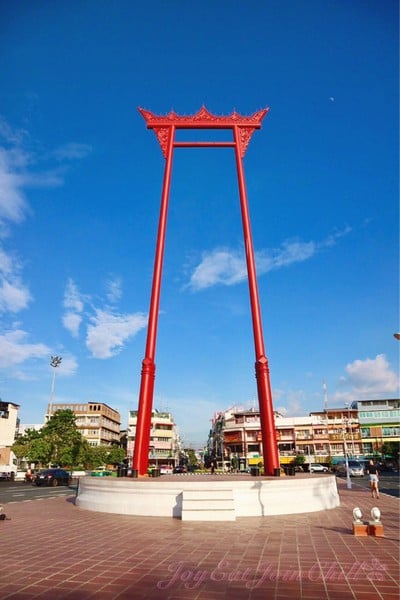 บรรยากาศ เสาชิงช้า