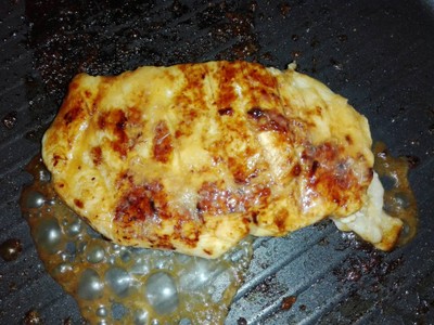 วิธีทำ สลัดอกไก่ย่างซอส 🍯&🍊