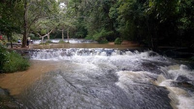 บรรยากาศ น้ำตกสำโรงเกียรติ