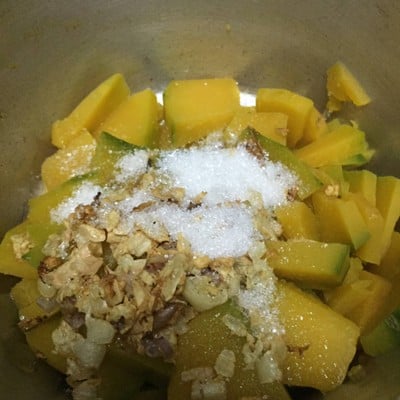 วิธีทำ ฟักทองผัดไข่ วิธีทำ ฟักทองผัดไข่