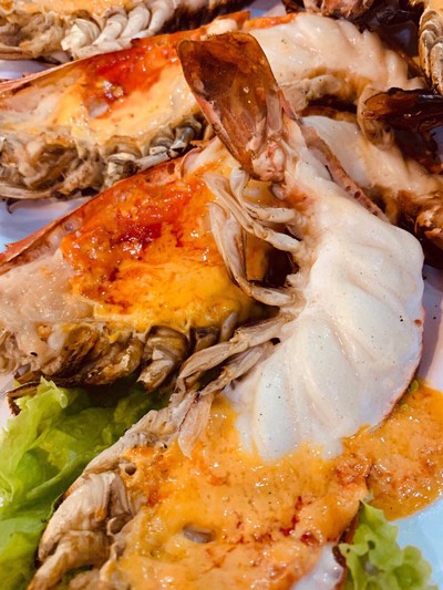 กุ้งแม่น้ำเผา