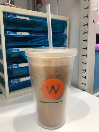 ชาเนสทีผสมกาแฟเย็น