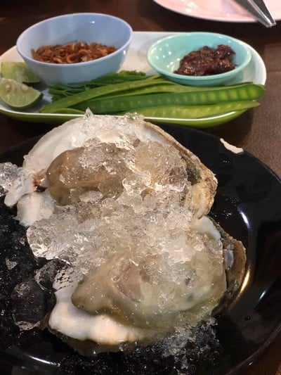 หอยนางรมสด