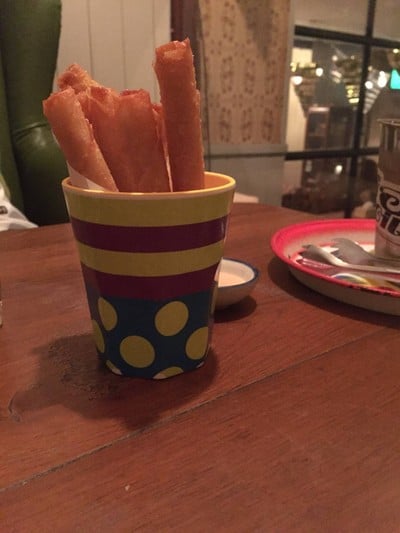 ปอเปี๊ยะซีฟู้ดวาซาบิ