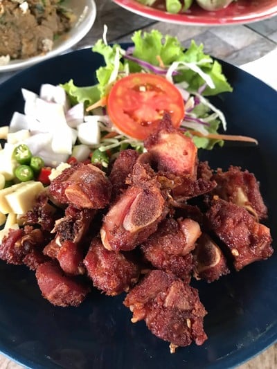 เมนูของร้าน ร้านตำมั่วครัวอุบล