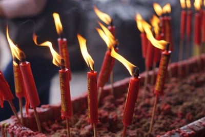 บรรยากาศ วัดมังกรกมลาวาส (วัดเล่งเน่ยยี่)