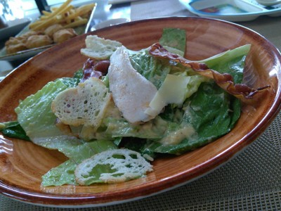 Proper Chicken Confit and Bacon Caesar Salad