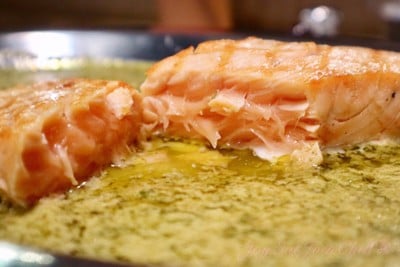 Grilled Tasmanian Salmon Steak
