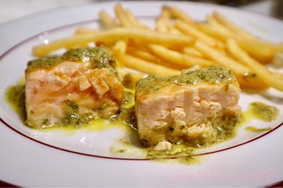 Grilled Tasmanian Salmon Steak