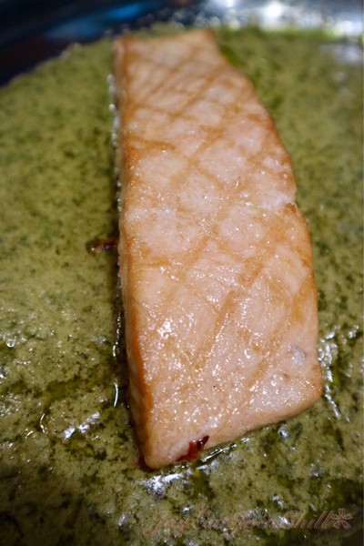 Grilled Tasmanian Salmon Steak
