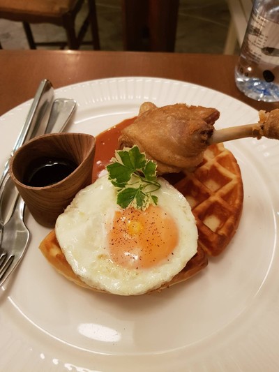 Waffel Duck Confit
