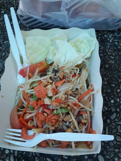 ส้มตำไทยปู