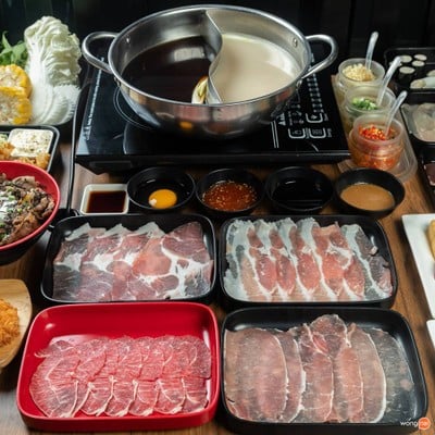 เมนูของร้าน My Shabu เจ้าเก่า ศิริราช (Eakkamai)