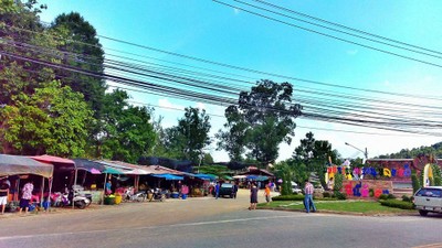 บรรยากาศ ตลาดหัวดง