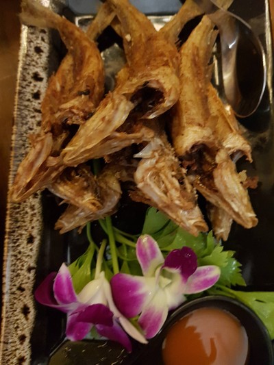 ปลาทรายแดงทอดขมิ้น