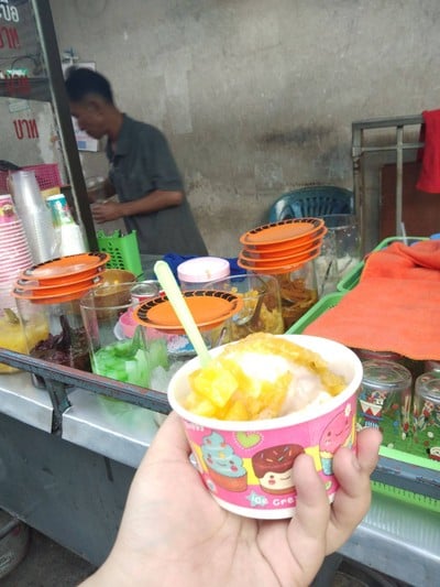 ไอศครีมกะทิใส่ไข่