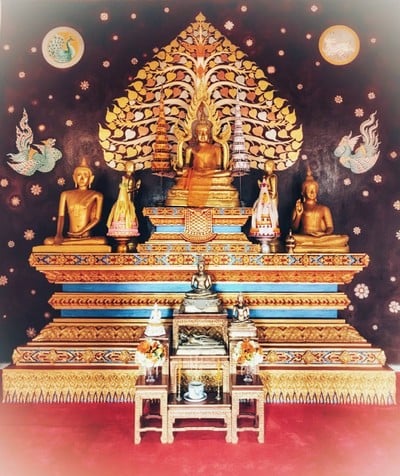 บรรยากาศ วัดใหญ่ท่าเสา