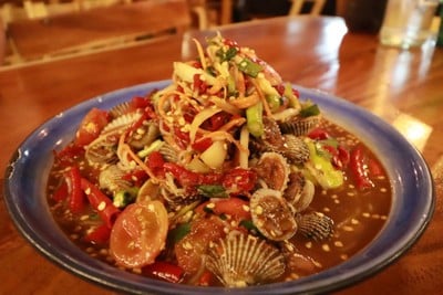 เมนูของร้าน ตำ 20 แจ้งวัฒนะ