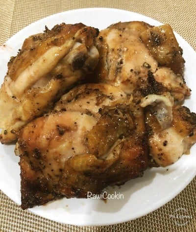 วิธีทำ ไก่ย่างพริกไทยดำ🍽 วิธีทำ ไก่ย่างพริกไทยดำ🍽