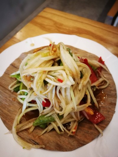 ส้มตำหอยคราง