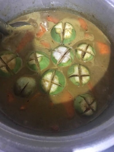 วิธีทำ แกงไตปลาใส่กะทิ วิธีทำ แกงไตปลาใส่กะทิ