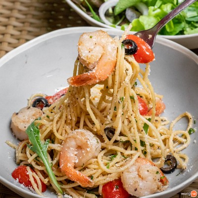 เมนูของร้าน Cafe de Oasis & Toby's Pizza