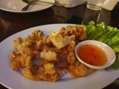 เอ็นข้อไก่ทอด