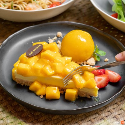 เมนูของร้าน Cafe de Oasis & Toby's Pizza
