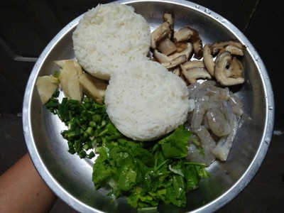 วิธีทำ ข้าวต้มกุ้ง