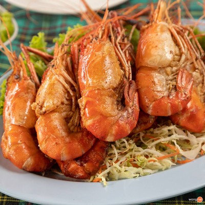 เมนูของร้าน เรือนทับทิม นครชัยศรี