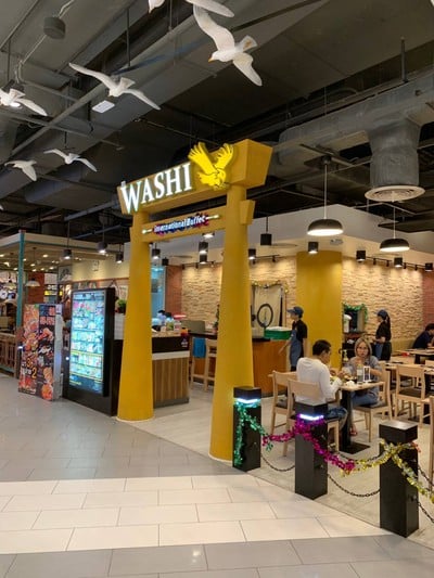 หน้าร้าน WASHI Terminal21 พัทยา