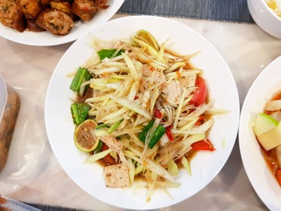 ตำหมูยอ (หมูยออุบลแท้)