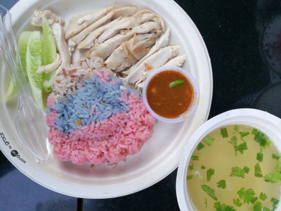 ข้าวมัน3สหาย ไก่ต้ม