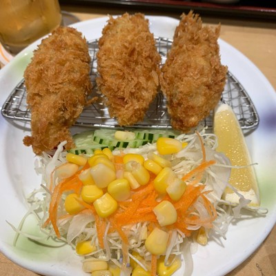 หอยนางรมทอด