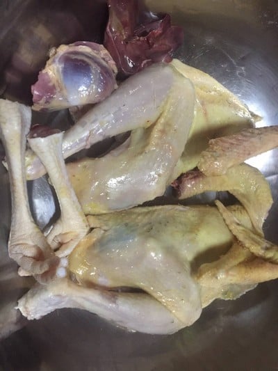 นึ่งไก่บ้าน
