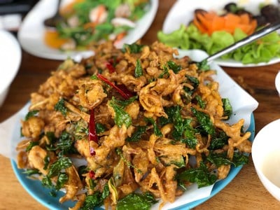 เมนูของร้าน บ้านนายต๋อย