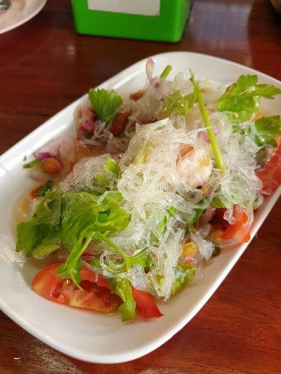 ยำวุ้นเส้น(ขอแบบไม่เผ็ด)