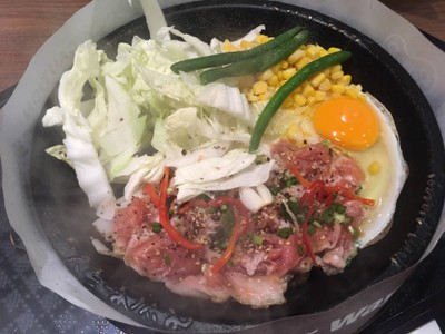 ยากินิกุหมู + ไข่