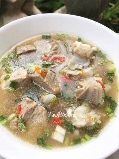 วิธีทำ ต้มยำกระดูกหมูอ่อน😋 วิธีทำ ต้มยำกระดูกหมูอ่อน😋