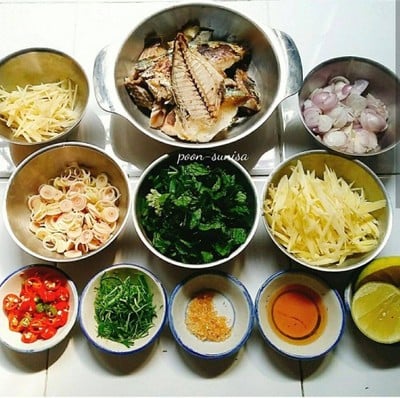 วิธีทำ ยำปลาทู