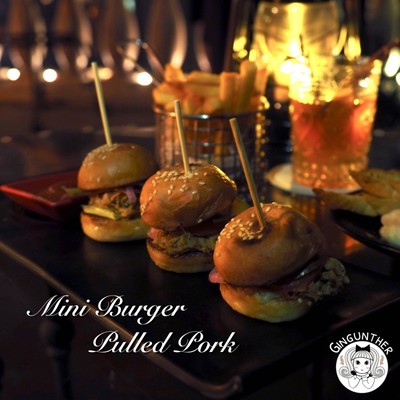 Mini Burger Pulled Pork