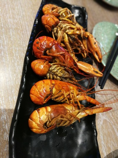 Crayfish ซอสหมาล่า