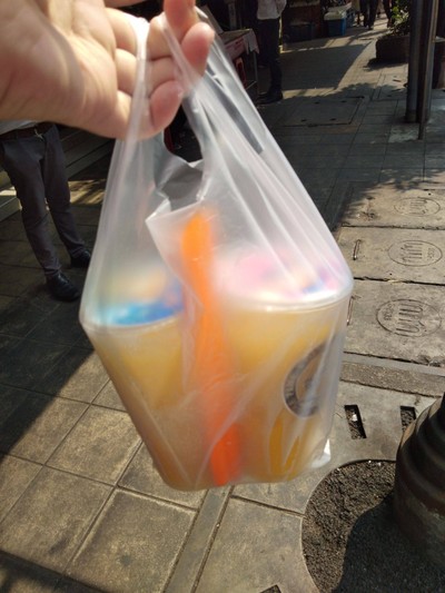 น้ำเสาวรสใส่ว่านหางจระเข้