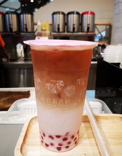 Dragonfruit Pearl Milk Tea##2