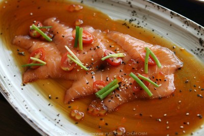 Salmon Carpaccio