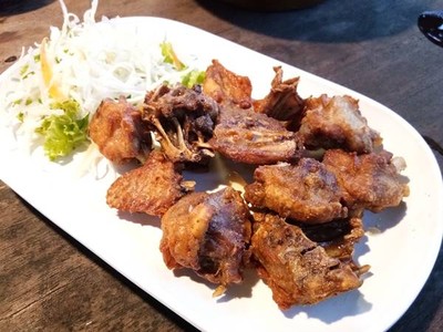 ปีกไก่ทอด