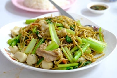 หมี่เหลืองผัด