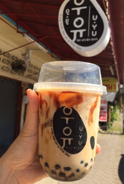 ชานมไข่มุกต้นตำหรับ