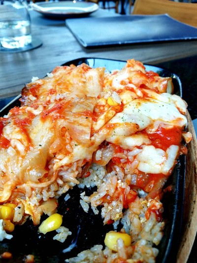 ข้าวอบหมูสามชั้น ราคา 280 บาท++