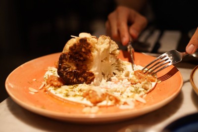 สเต็กดอกกะหล่ำ